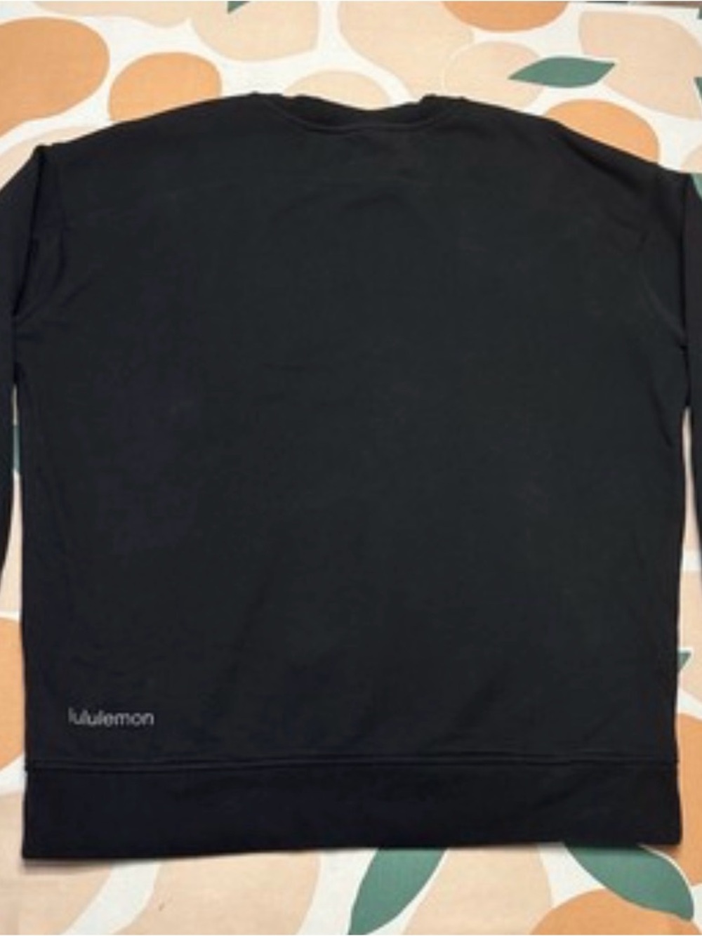 lululemon athletica Black Crewneck Pullover